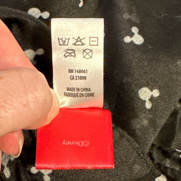 Disney Mickey Mouse Head Infinity Scarf Black White Sheer Light Disneybound - Picture 8 of 9